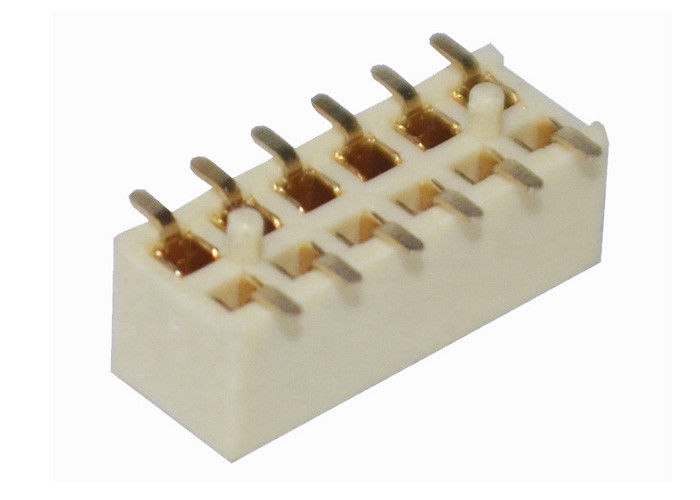 12 καρφιτσών επιγραφών συνδετήρων θηλυκός PCB τύπος 2.0mm υπόλοιπου κόσμου SMT συνδετήρων διπλός πίσσα