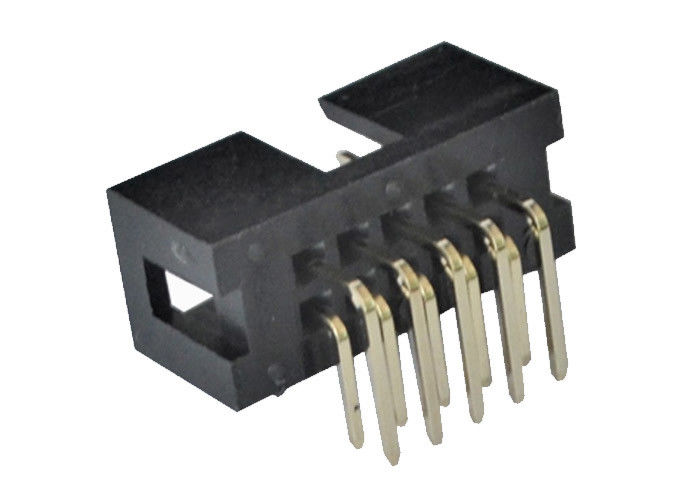 συνδετήρας 90 καρφίτσες 3.0AMP ﹣ 40℃ επιγραφών κιβωτίων 2.54mm επιγραφών βαθμού σε +105℃