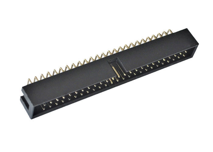 Συνδετήρας τύπος 2.54mm πίσσα 50 PCB σωστής γωνίας παραθύρων 90 βαθμού επιγραφή καρφιτσών