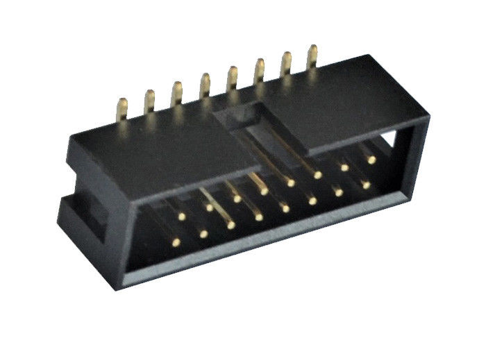 Αρσενικός συνδετήρας 2.54mm τύπος PBT πισσών SMT/υλικό επιγραφών παραθύρων μονωτών PA6T