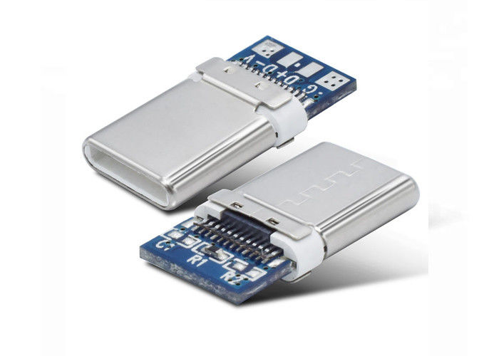 Αρσενικός συνδετήρας τύπων Γ 3,1 Usb για τη χρέωση κινητών τηλεφώνων και υπολογιστών