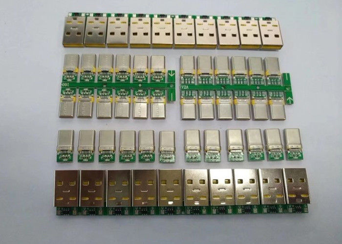 Ανοξείδωτο Shell συνδετήρων Usb μικροϋπολογιστών τύπων Γ με τη λειτουργία δαπανών/στοιχείων